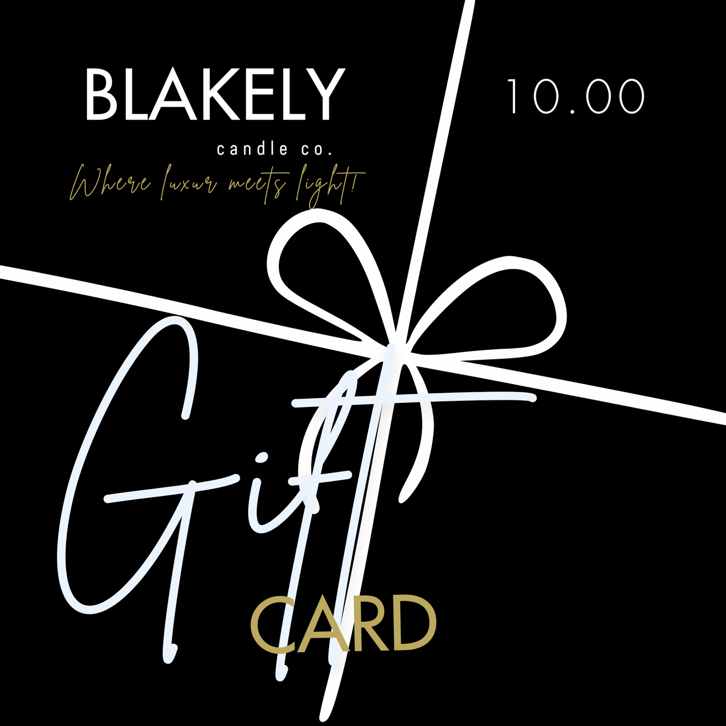 GIFT CARD - Blakely Candle Co.