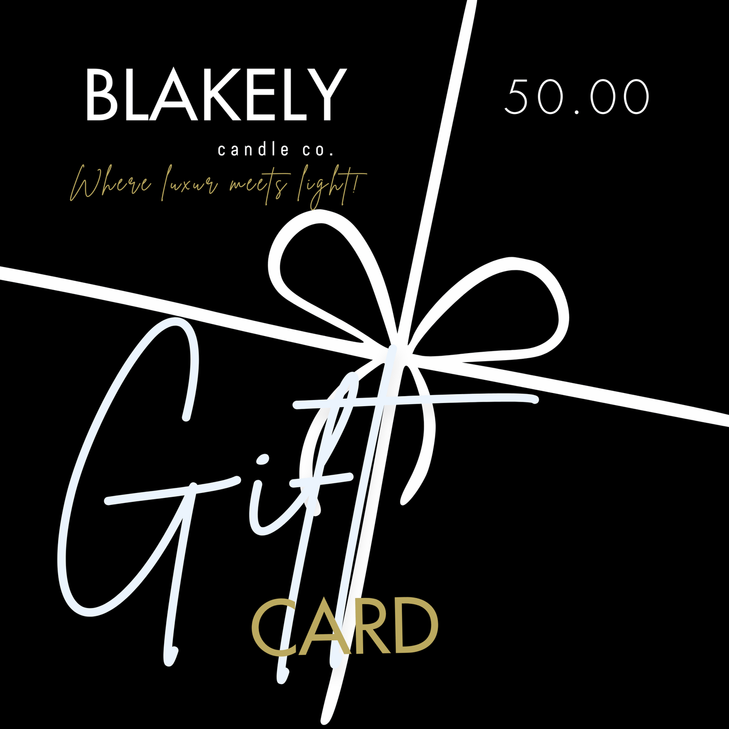 GIFT CARD - Blakely Candle Co.